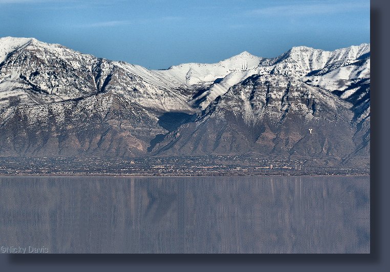 Rock Canyon-"Y" Mountain from west of Utah Lake