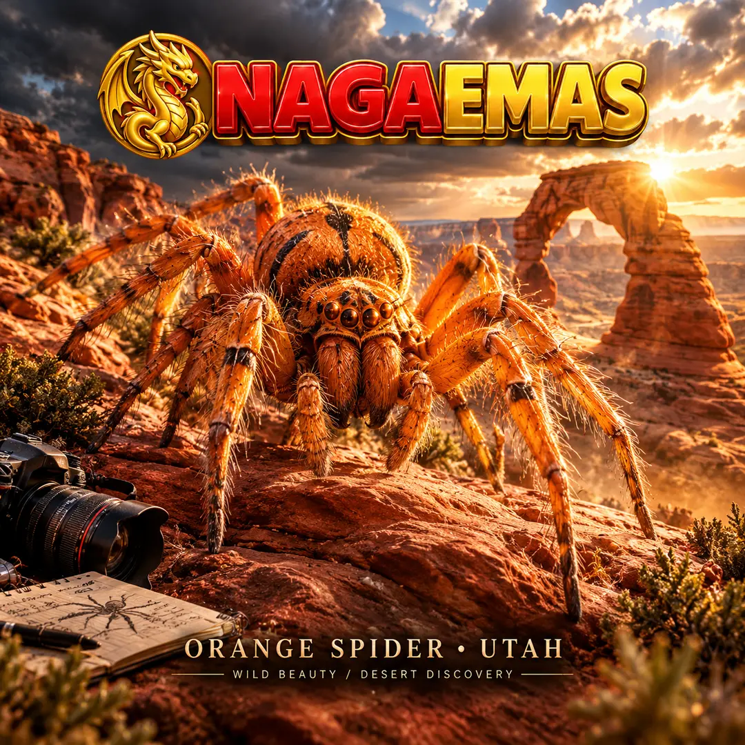 NAGAEMAS – Orange Spider Utah, Keunikan Laba-Laba Oranye dan Pesona Wildlife Discovery